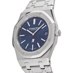 Audemars Piguet Royal Oak 15202ST.OO.1240ST.01 'Jumbo' Extra-Thin Stainless Steel Blue Dial - Image 4