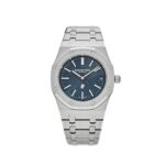 Audemars Piguet Royal Oak 16202ST.OO.1240ST.02 'Jumbo' Extra-Thin Stainless Steel Blue Dial (2025)