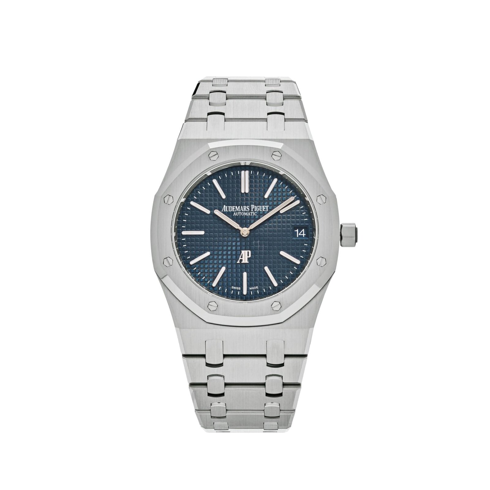 Audemars Piguet Royal Oak 16202ST.OO.1240ST.02 'Jumbo' Extra-Thin Stainless Steel Blue Dial (2025)